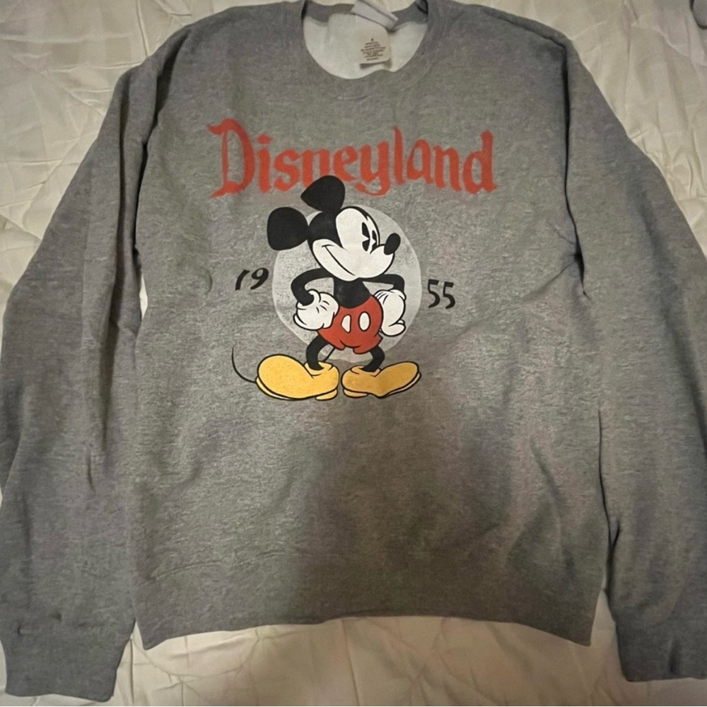 Disneyland Disney Parks Grey Crewneck Sweater